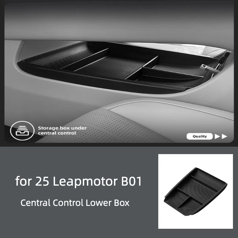 

Suitable for 25 Leapmotor B01 Central Control Lower Box Car Instrument Box Car Interior Storage Box Car Interior Supplies