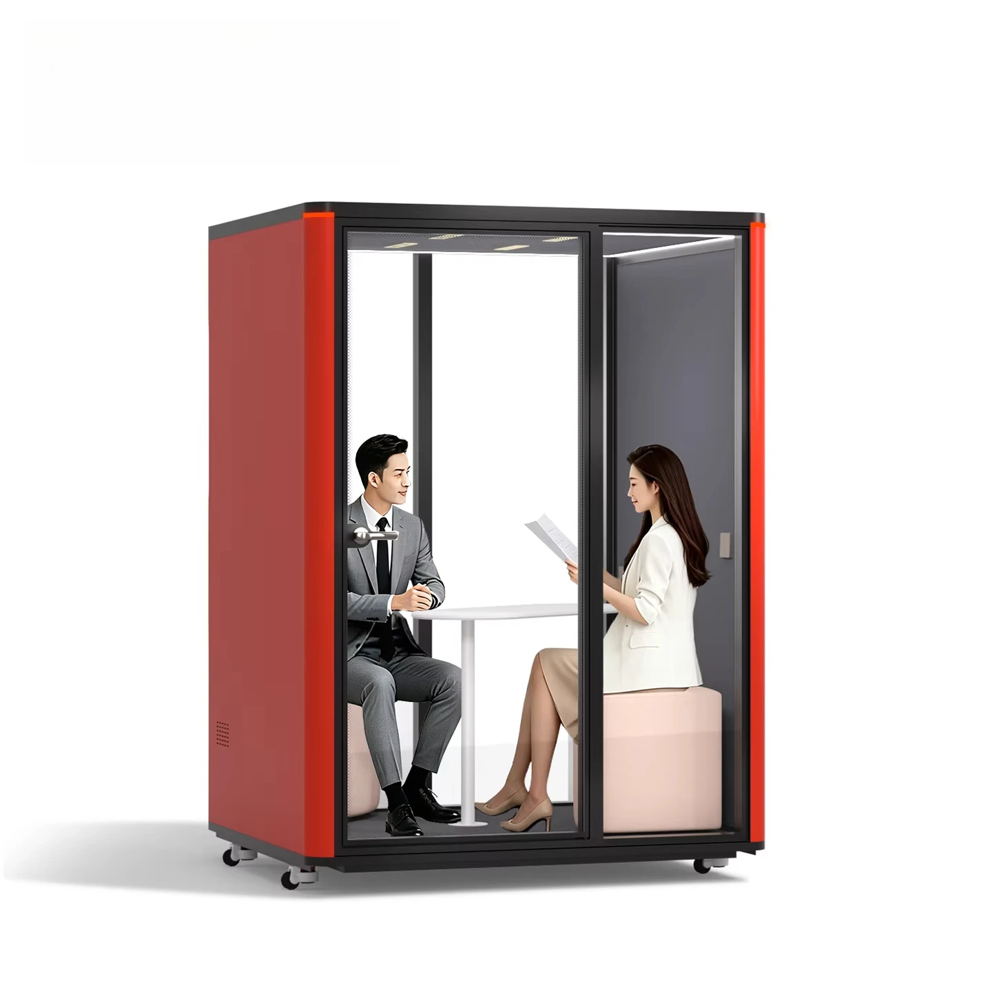 Hotel Special Soundproof Booth Silent Acoustic Privacy Pod Customized Decoration For Guest Room Private Call Rest Working