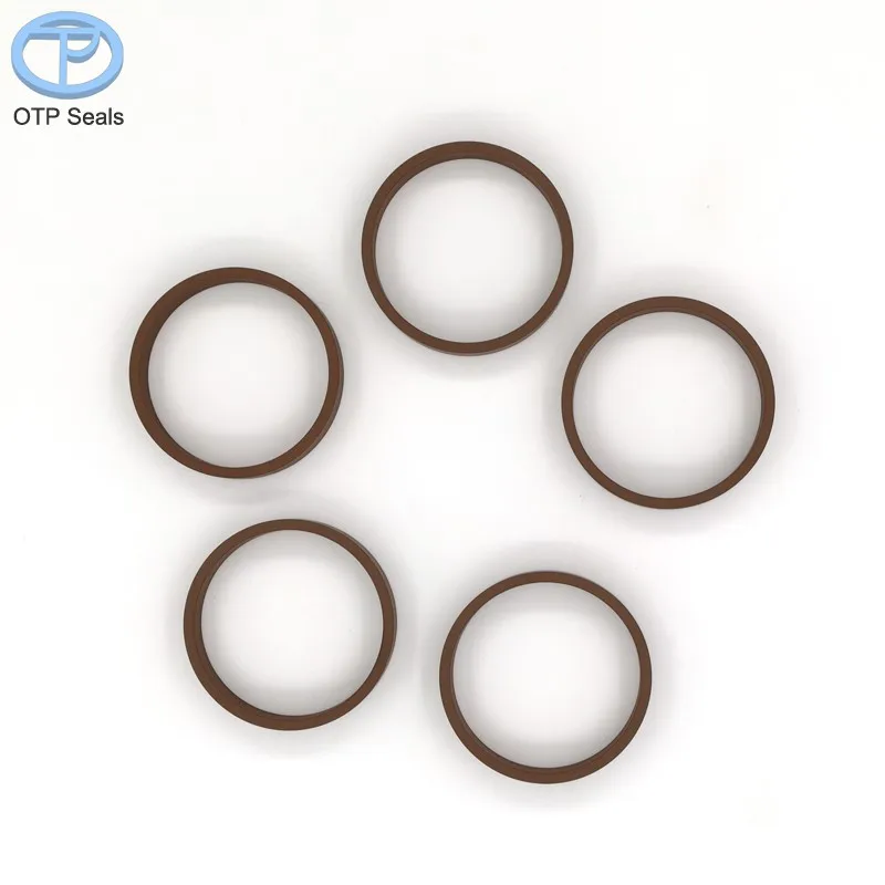 Guarnizioni di tenuta in PTFE Politetrafluoroetilene aggiungi rivestimento in polvere di rame Spessore Cuscinetti distanziatori Parte a forma Parti non standard Personalizzate
