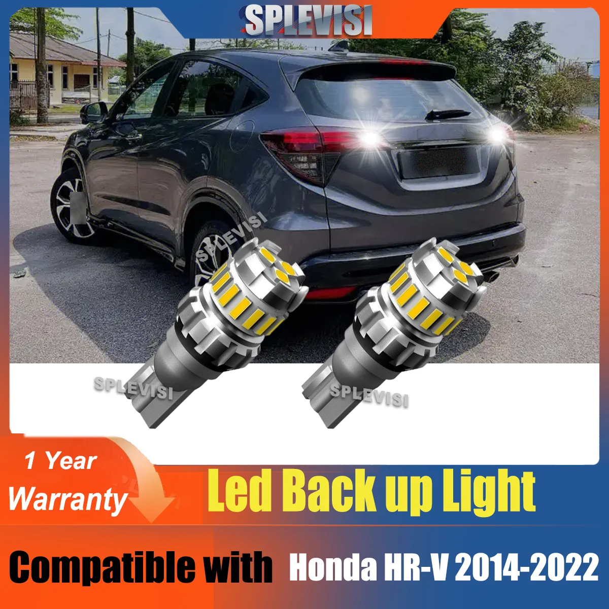 

2x LED Reverse Light 360°degree lighting Backup Lamp For Honda HR-V HR V HRV 2014-2022 2015 2016 2017 2018 2019 2020 2021 2022