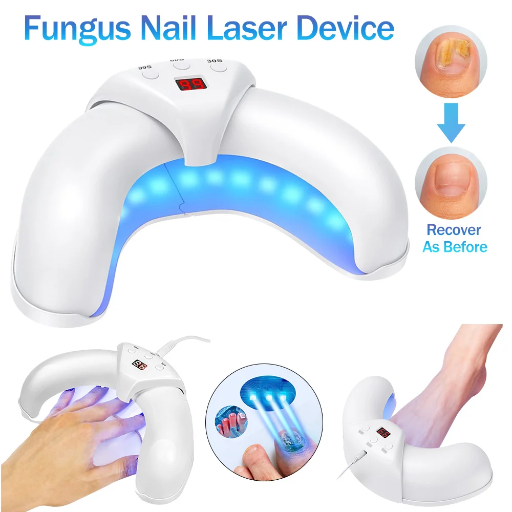 Fungal Nail Laser Device Repair Fast Nails Fungus Onychomycosis Repair Toenail Fingernail Removes Nail Fungus Foot Care Device