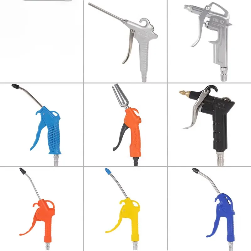 Pistola de Soplado de Polvo Neumática de Alta Presión, Pistola de Soplado de Humo, Herramienta Neumática Extendida, Pistola de Pulverización para Compresor de Aire