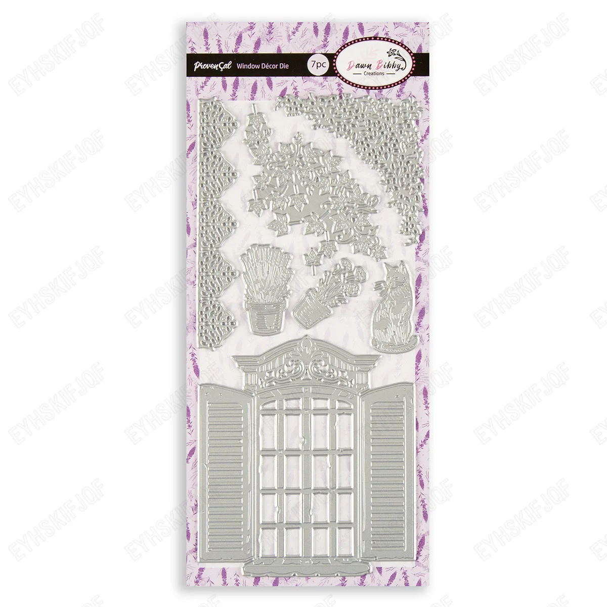 2024 August New Garden Lavender Metal Cutting Die Stencil For Diy Scrapbooking Crafts Maker Photo Album Template Handmade