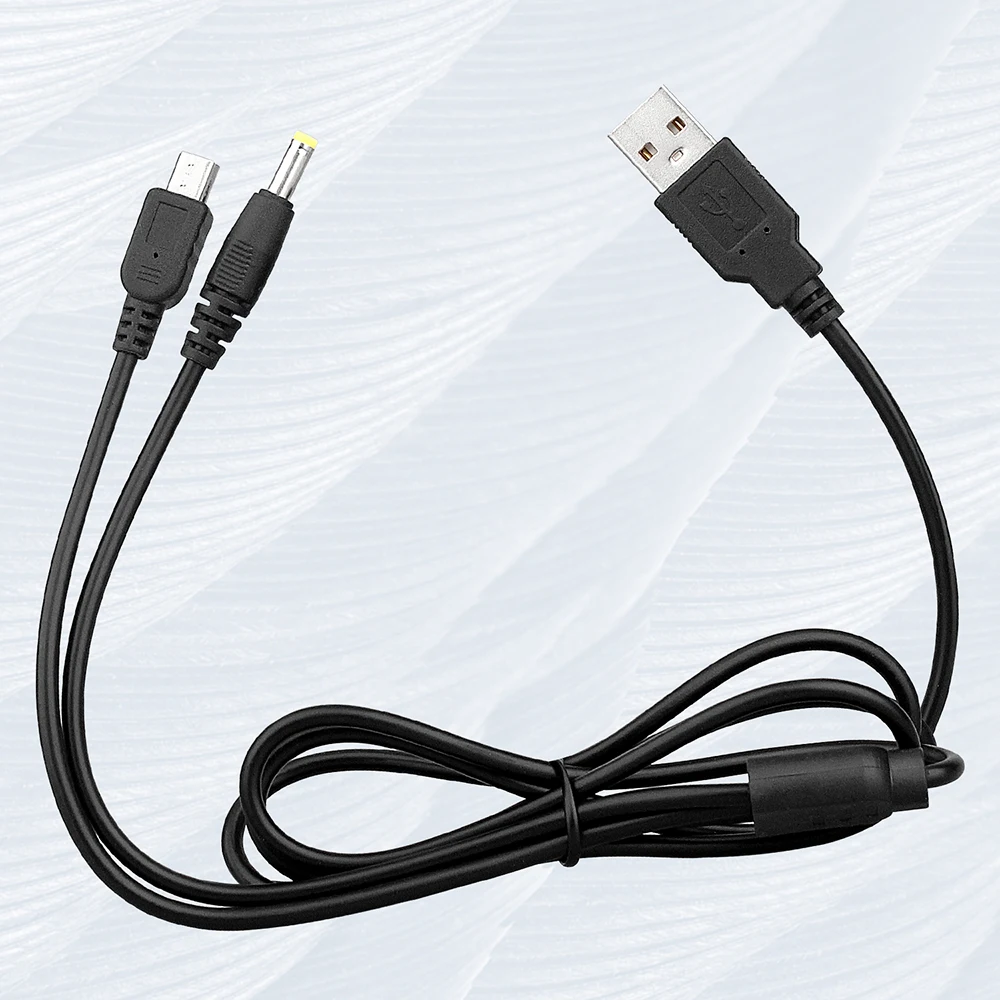 أوستنت 2 في 1 كابل شاحن USB نقل البيانات تحميل امدادات الطاقة الحبل لسوني PSP1000/2000/3000 ملحقات الألعاب
