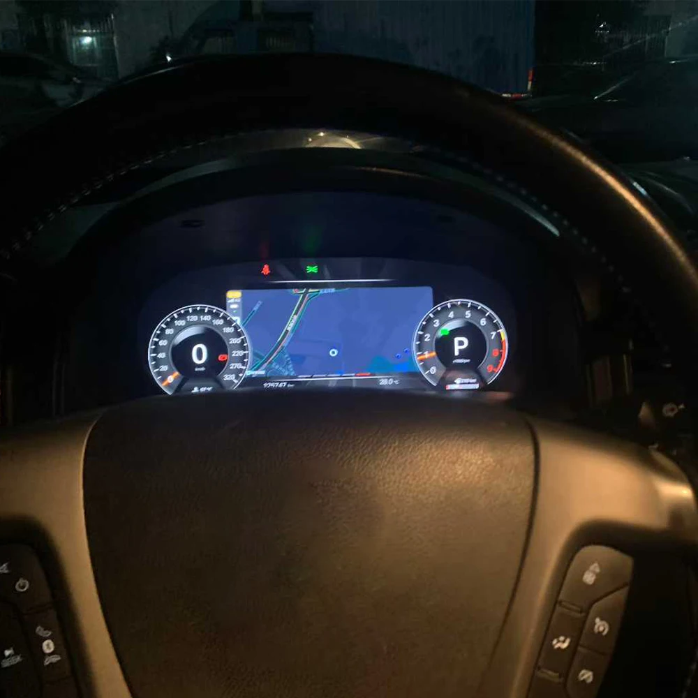 For Chevrolet Captiva 2013~2017 Speed Meter Car LCD Cluster Instrument Panel Multimedia Player Dashboard Modification Car Radio