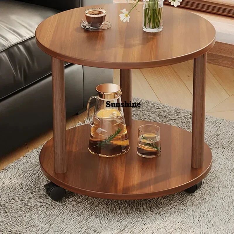 Simple Vintage Side Table Small Moving Aesthetic Unique Modern Bedroom Side Table Space Saving Kaffee Tische Home Furniture