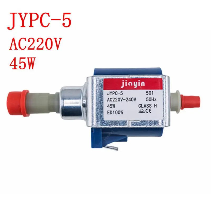 

Jiayin JYPC-5 AC 220V - 240V 9bar 45W Electromagnetic Water Pump High Pressure Coffee Machine Cleaner Hot Iron Self-priming