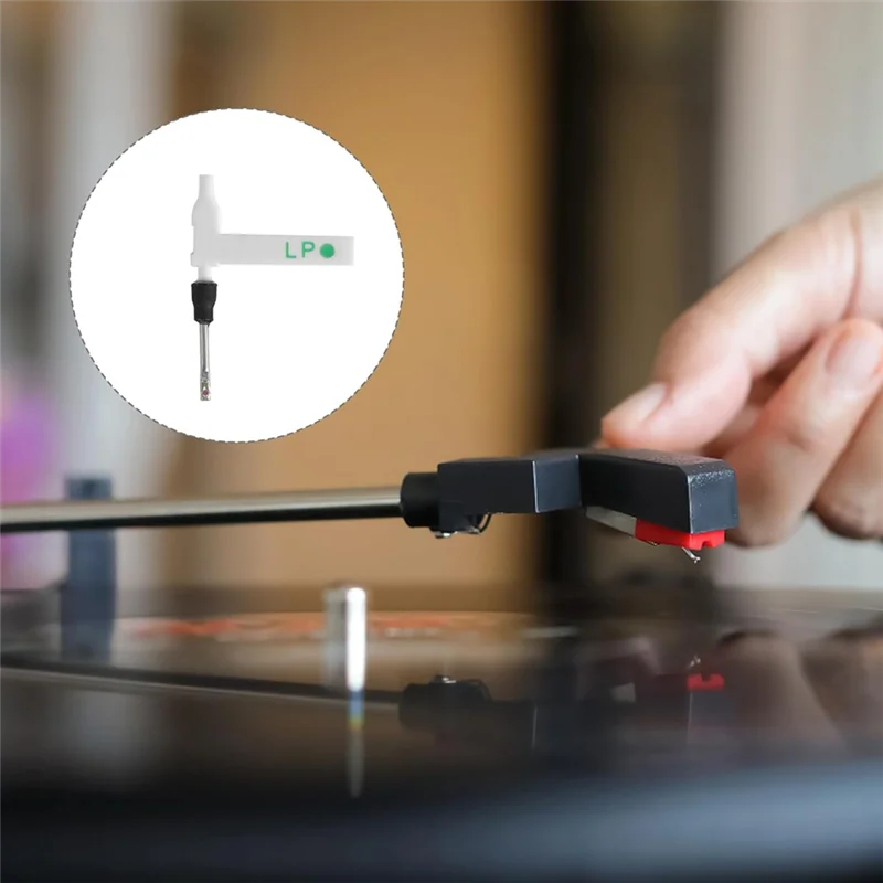 A20F-4Pcs BSR إبرة القلم ، مشغل تسجيلات على الوجهين إبرة استبدال الفونوغراف مشغل تسجيل القلم ل BSR ST-16 ST-17