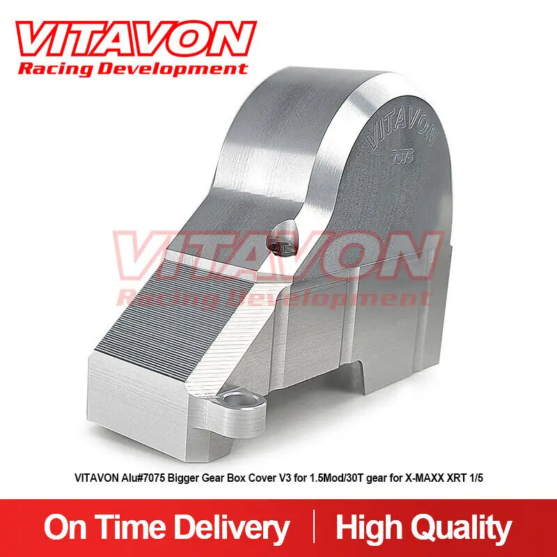 VITAVON CNC Bigger Gear Box Cover For 1.5Mod/30T Gear For XRT X-MAXX 1/5 5Colors