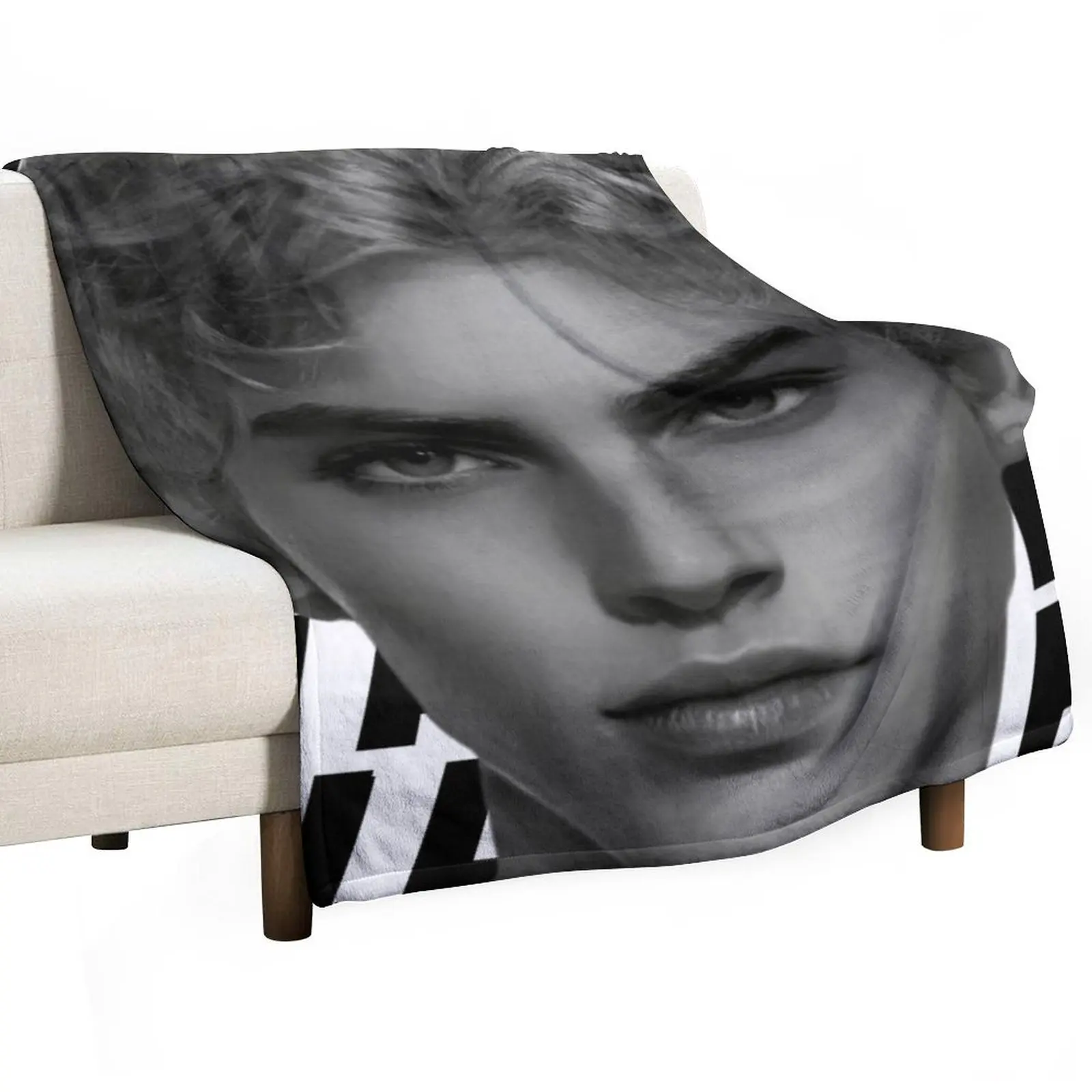 

Aaron Warner, Shatter Me Throw Blanket warm for winter Cute For Sofa Thin cosplay anime Blankets