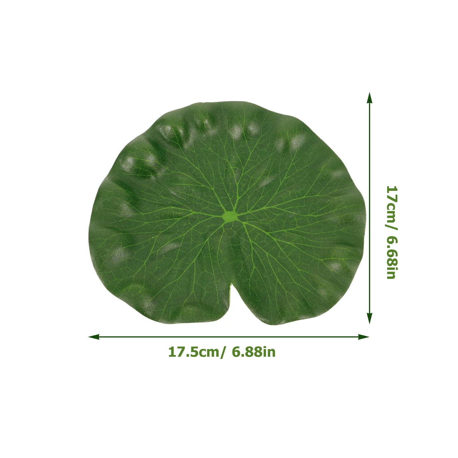 10 Pcs Garden Decoration Flower Seeds Artificial Floating Foam Lotus Leaves Pond Leaf Fish Water Decorative Scenery Aquarium