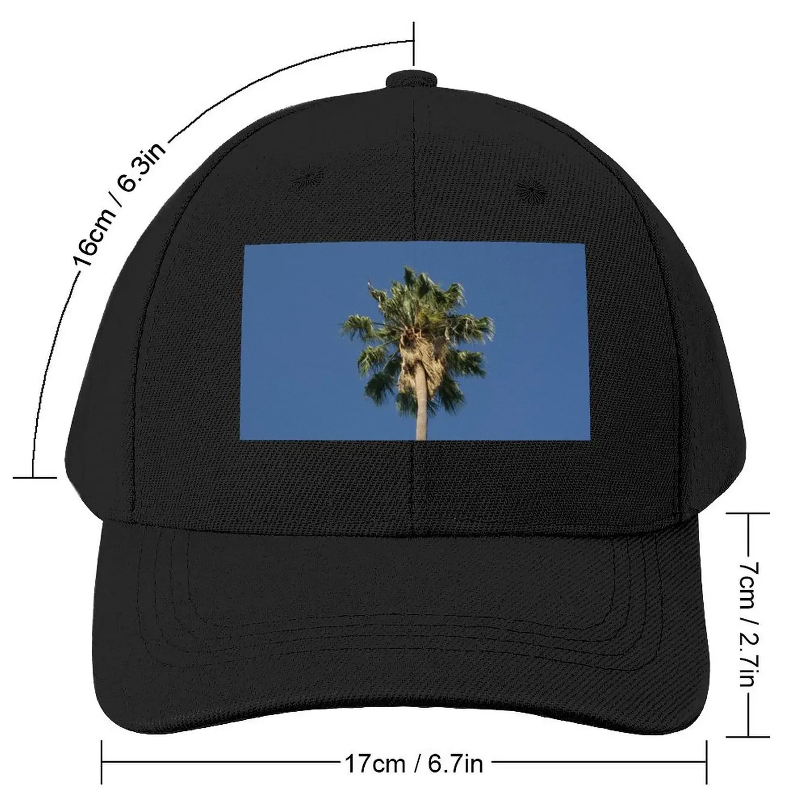 Palm Tree & a Blue Sky Baseball Cap New Hat Christmas Hat Men Golf Wear Women's