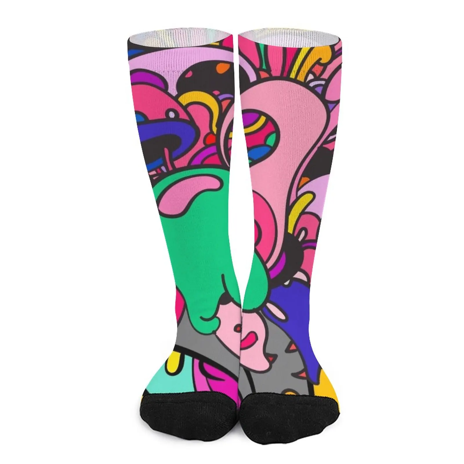 

Dibujos animados abstractos Socks Woman socks kids socks hiking