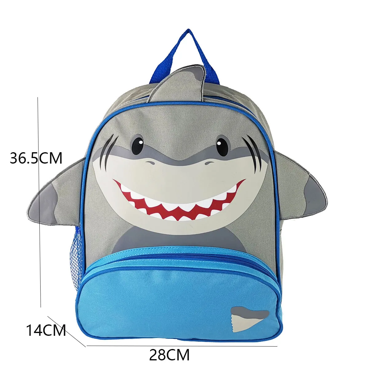 Sac à dos léger et mignon pour enfants de la maternelle, avec requin, dessin animé, nouvelle collection