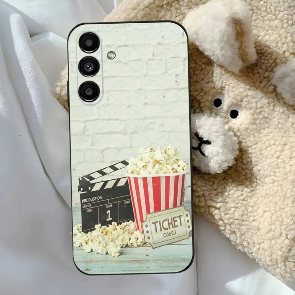 حافظة هاتف لفيلم كلابر بورد لهاتف سامسونج S24,23,22,30,21,10,9,Ultra,Plus,Lite,FE,5G حافظة سوداء ناعمة