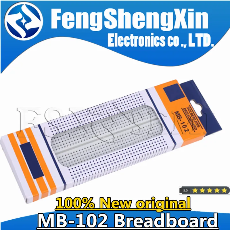 

MB102 Prototype Breadboard For DIY KIT MB-102 Protoboard PCB Board BreadBoard 165×55×10mm 830Hole Solderless Universal Prototype