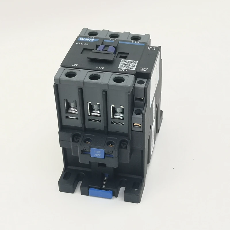 CHINT AC Contactor NXC-65 1NO+1NC 50Hz 65A AC220V 380V 110V 24V 36V 48V Replace CJX2-6511