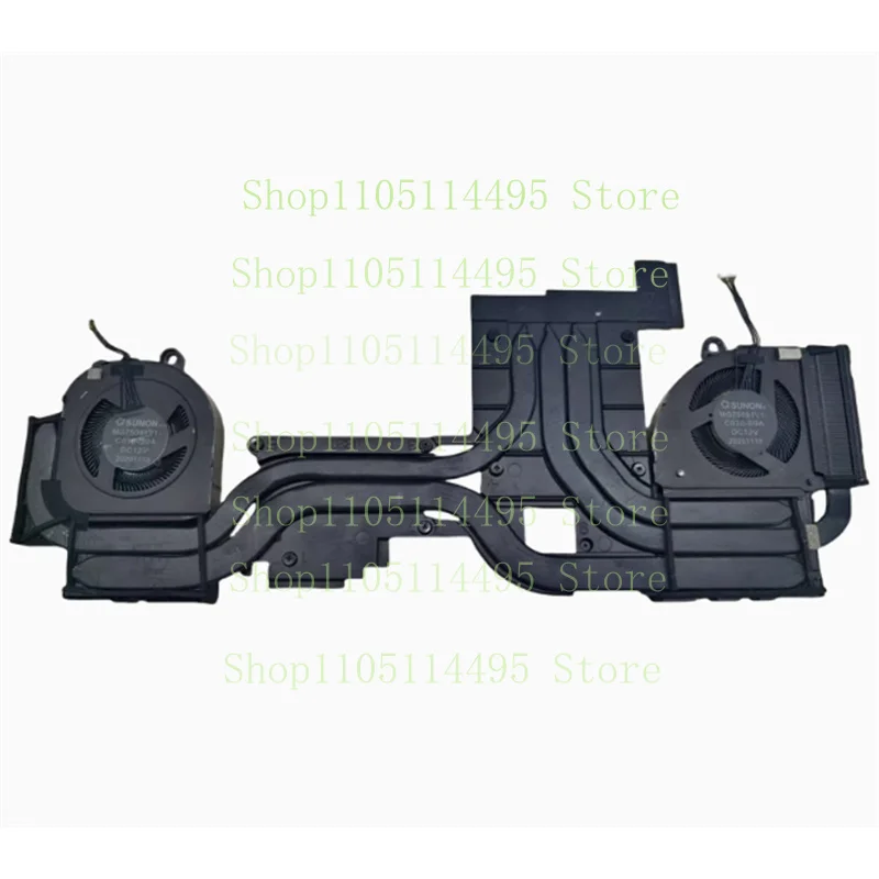 

5H41B77203 FOR Lenovo Thinkpad P15 Gen 2 N20P Laptop Heatsink & CPU Fans 5H41B77201