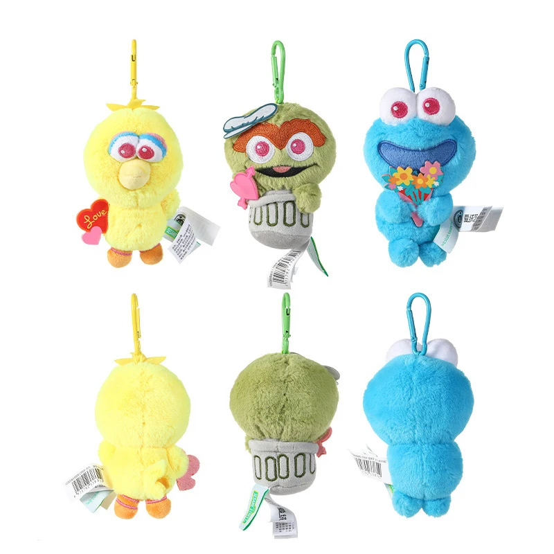 ايمو بيج بيرد سويتي فطيرة الوحش الفراء لعبة قلادة المفاتيح شماعات الديكور شنطة هدايا شماعات