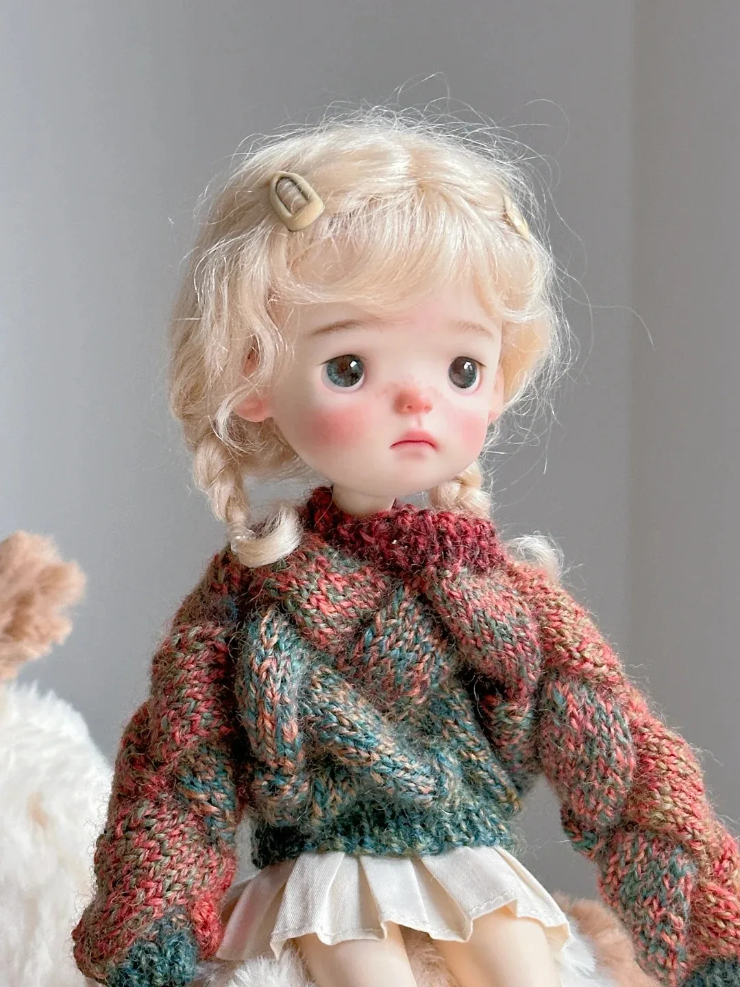 Nowa lalka BJD 1/6 mała, urocza dziewczynka, wysokiej jakości żywica, zabawka, prezent urodzinowy, lalki dla niemowląt w ofercie, ruchome stawy.