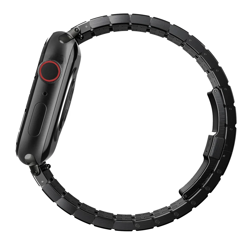 Metal Band For Apple Watch Ultra 10 9 8 7 49mm 46mm 45mm 41mm 6 5 4 SE 44mm 40mm Modified Stainless Steel Bracelet iWatch 3 42mm