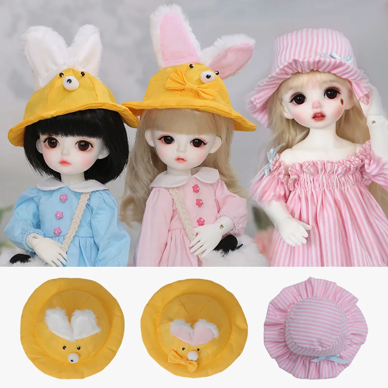 1/6 BJD Hats For Girls Boys About 15cm to 19cm BJD Doll Accessories Luodoll Oueneifs Chinabjd Doll Tools BJD Hat