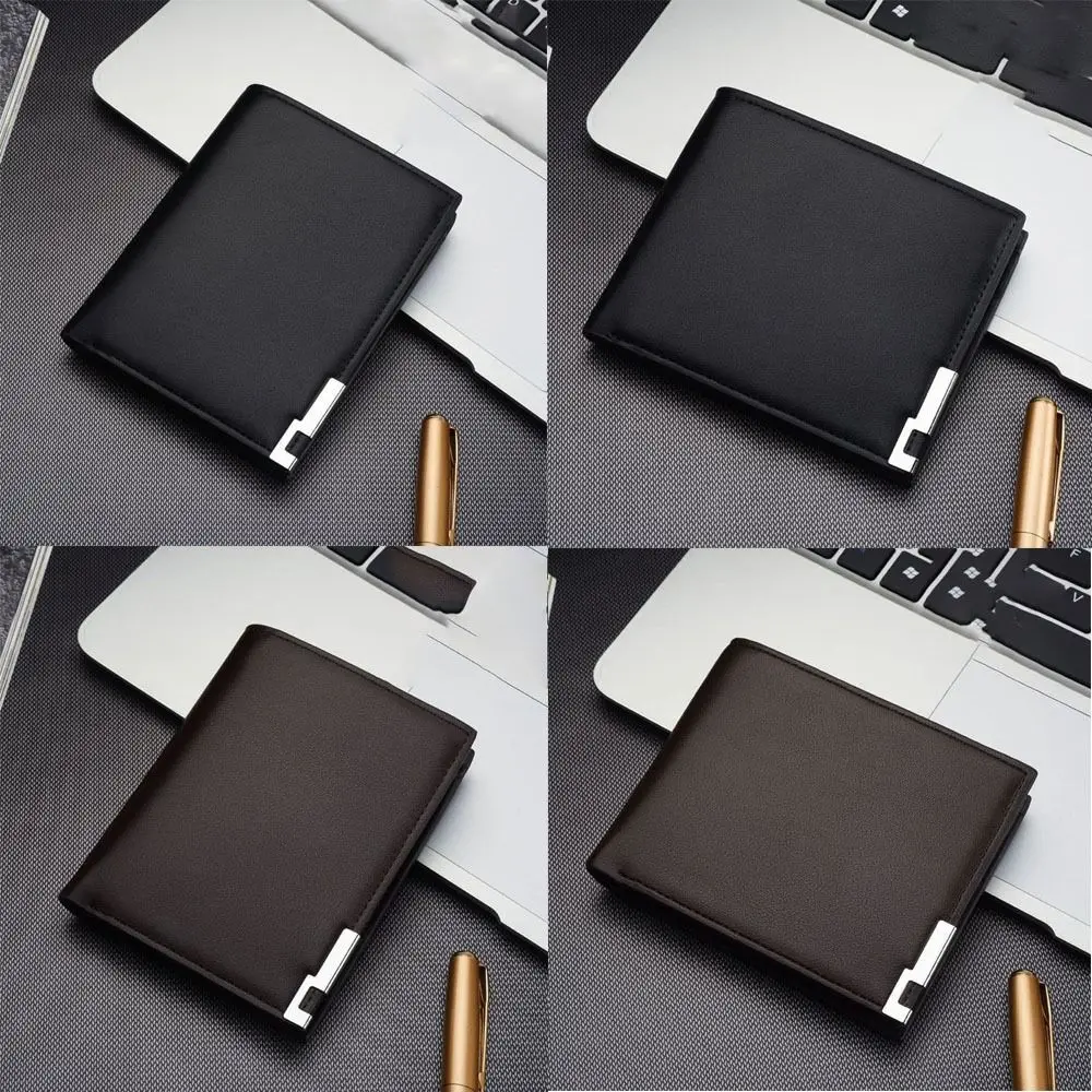 Fashion Foldable Ultra-thin Creative Card Bag Business Card Case Male Purses Mini Coin Purse Money Clips Men Wallet