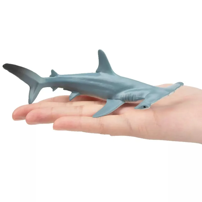 Sleek Marine Creature Static Statue, Realistic Mini Sculpture, Aquatic Diorama Accessory & Tabletop Display Ornament