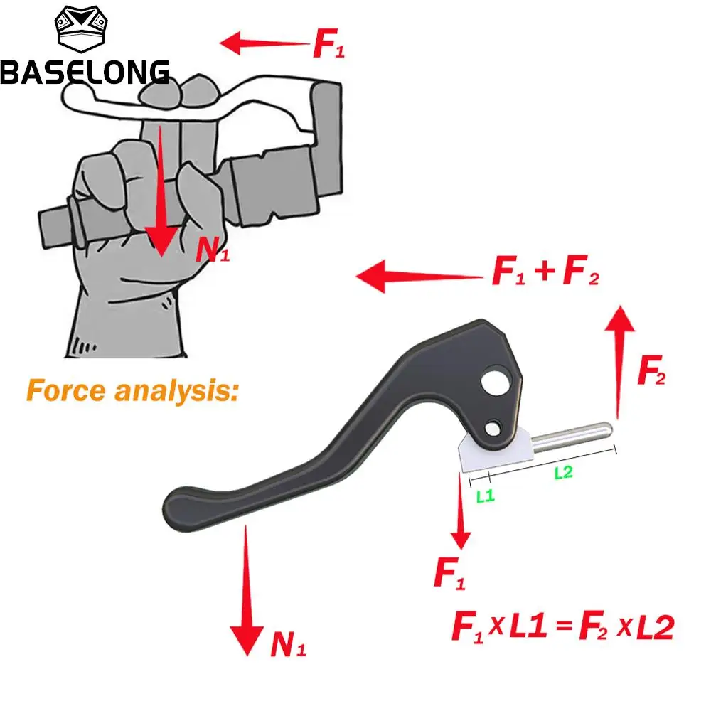 Motocross 2Fingers 30% Force Reduction Clutch Lever For Husqvarna TE/FE 150-501 FC TC FE TE FX 125 250 350 390 450 501 2022 2023