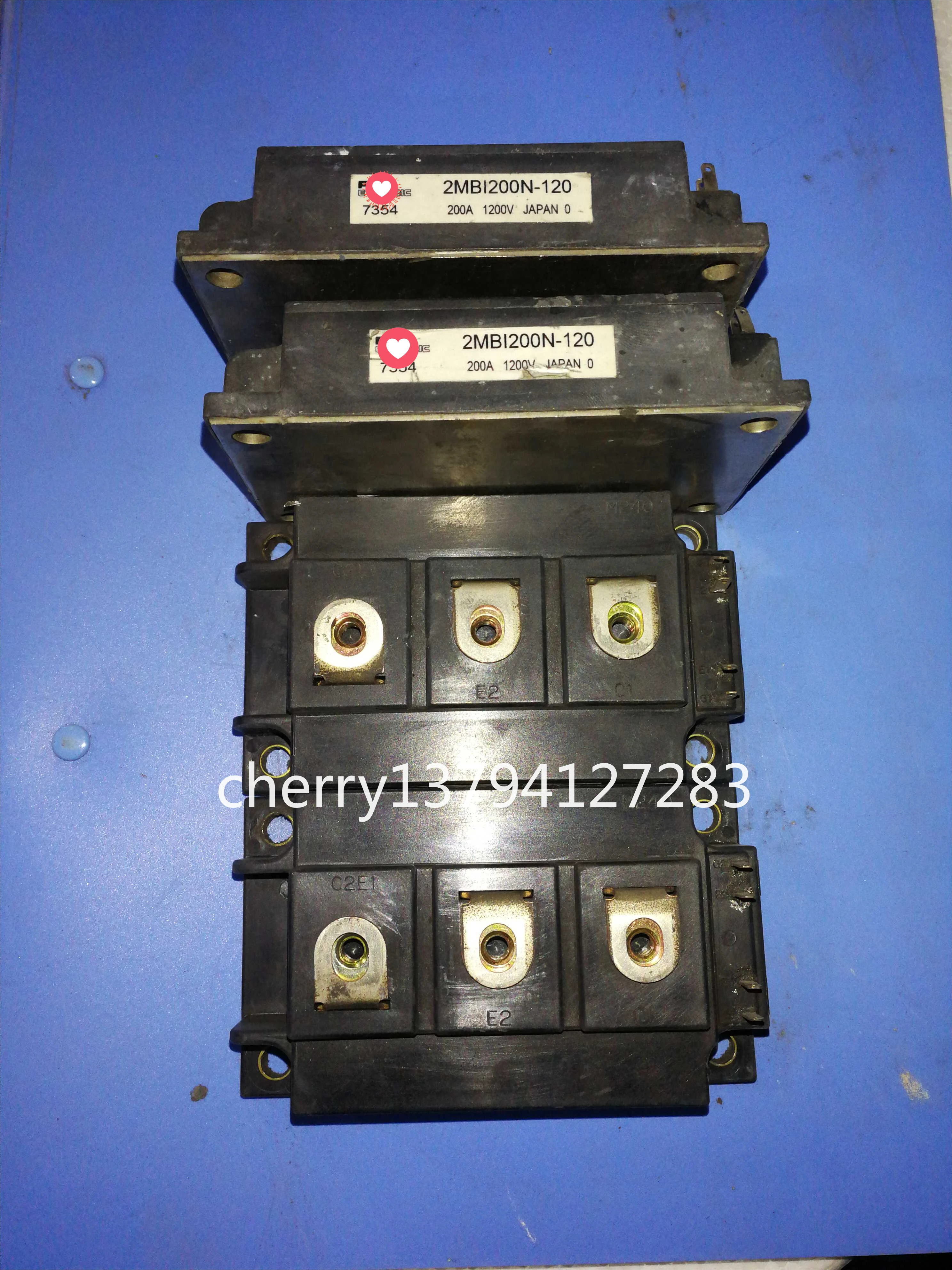 (1PCS)2MBI200UC-120 2MBI200N-120 2MBI200NE-120  used  the test pass