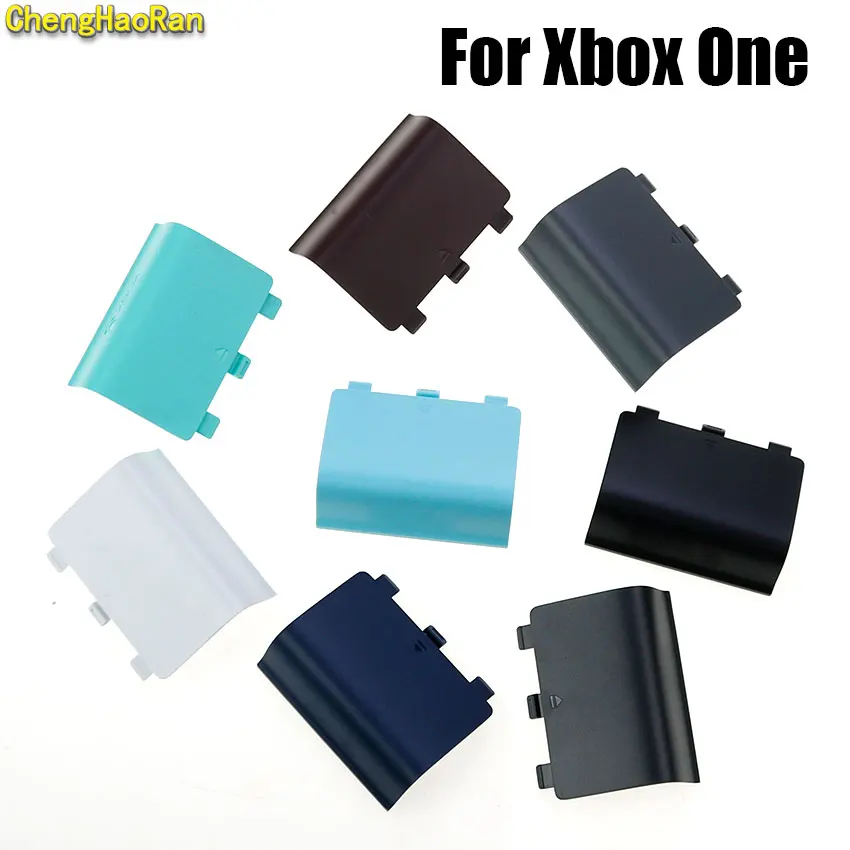 

Original New Battery Cover For Xbox One Controller Gamepad Battery Shell Lid Back Case Replacement Housing Door Cover W/ Logo