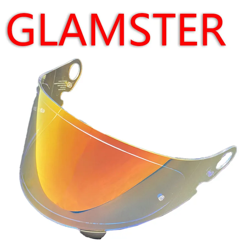 GLAMSTER Helmet Visor for SHOEI GLAMSTER Helmet Shield Capacete Moto Lens Windshield Anti-UV PC visor Lens  Helmets Accessories