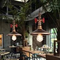 Industrial Vintage Pendant Lamp Retro Loft Ceiling Hanging Light Chandelier for Home Living Room Kitchen Modern Lighting Fixture