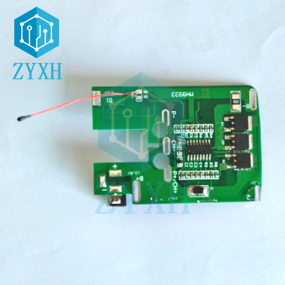 BMS 3S 12V 22A wkrętak elektryczny Li-ion 18650 płytka ładowania akumulatora zabezpieczenie przed zwarciem/przeładowaniem/temperatura NTC