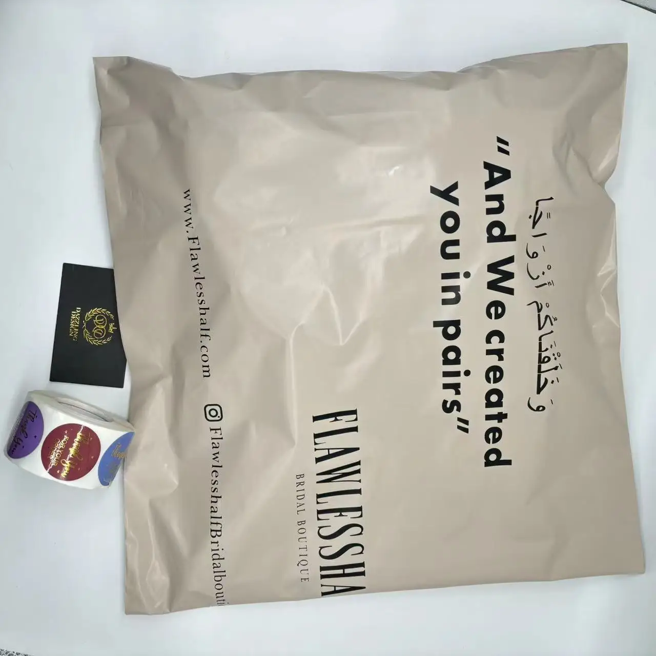 Bolsas de correo biodegradables con logotipo personalizado, envío exprés ecológico, envío de mensajería de plástico, polietileno desnudo