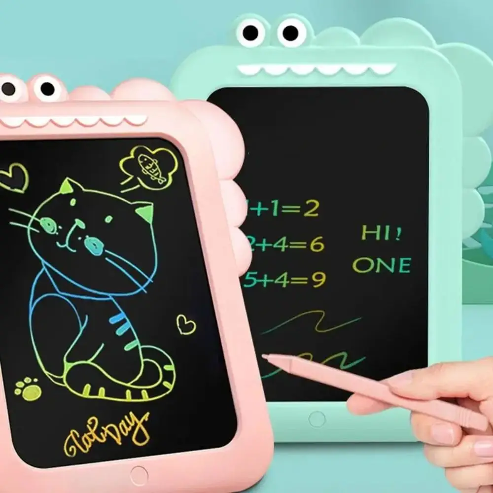 Painting Drawing Tablets Cartoon Shaped Graffiti Writing Tablet Educational Digital Lcd Drawing Copy Pad Kids Grow Playmates