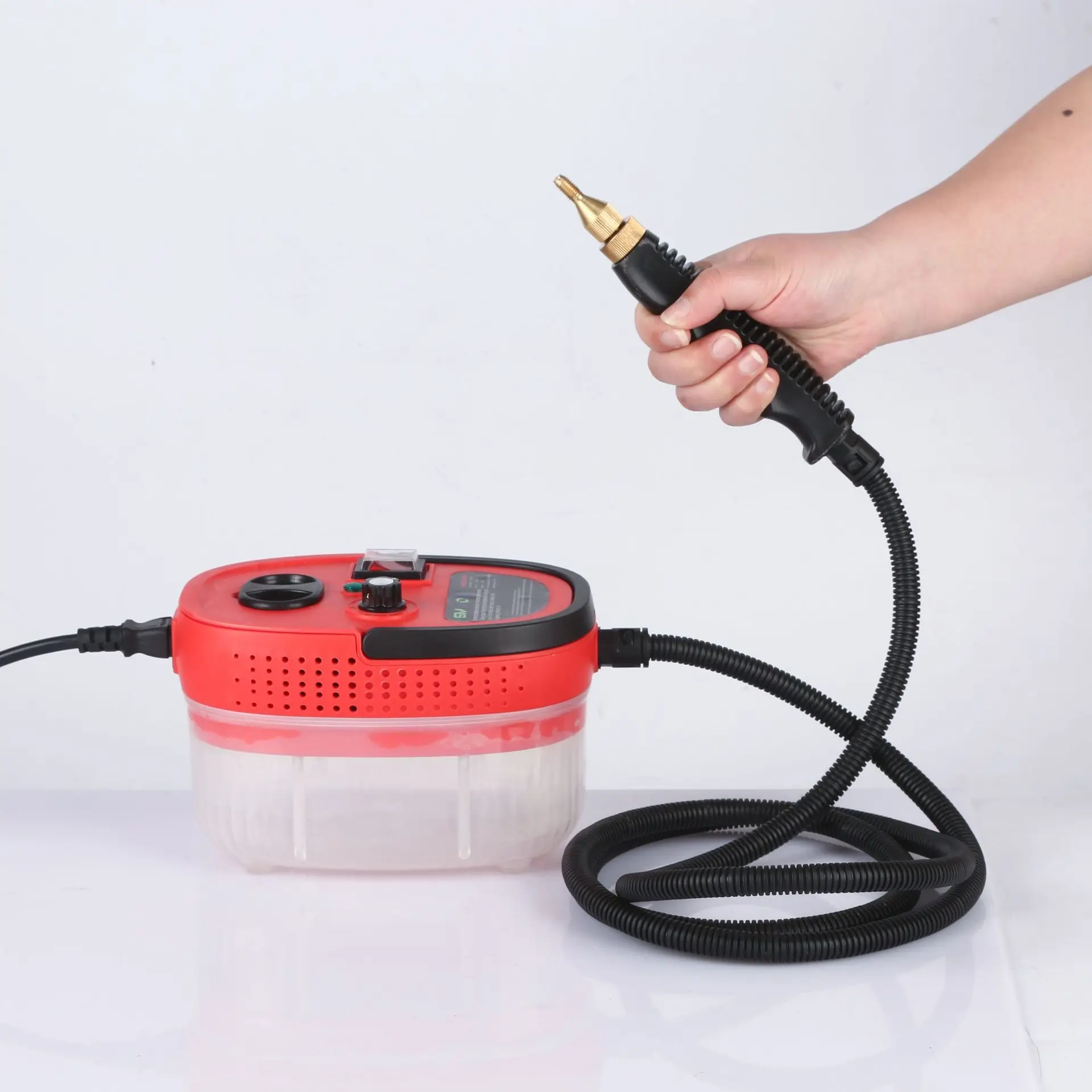 110V 220V Intelligent High Temperature and Pressure Steam Cleaner Removing Stains and Grease for Home Use