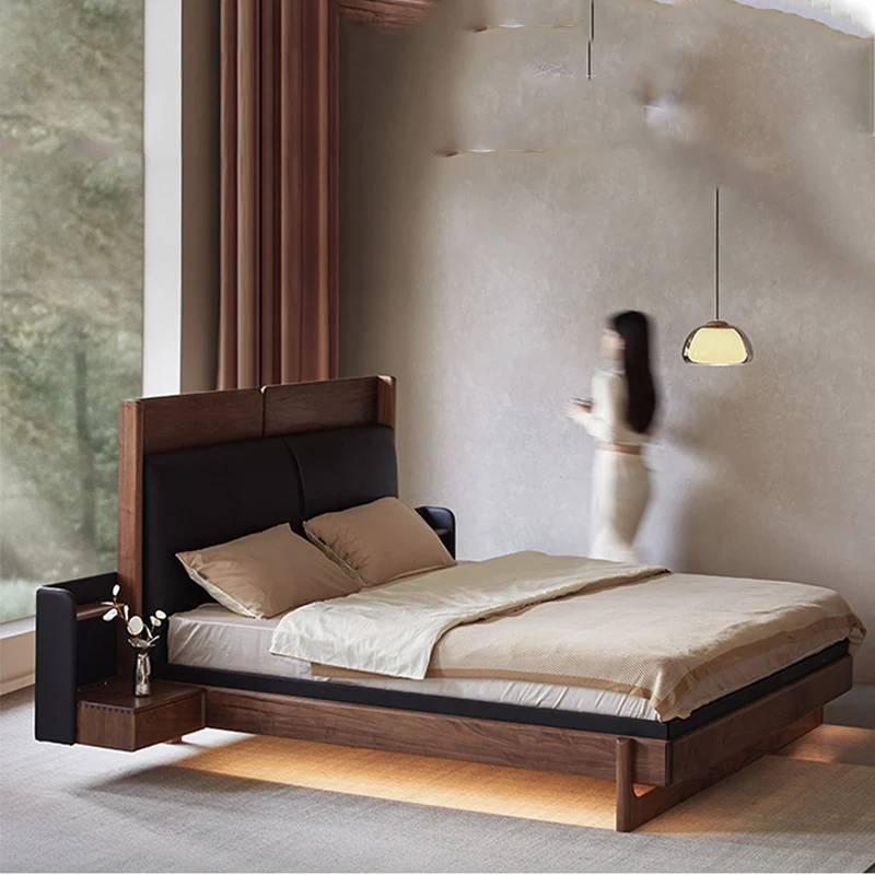 Designs Dormitory Bed Frames King Size Normal Lit Luxe Headboard Bed Frames 180X200 Cm Couples Cama Box Casal Bedroom Furniture