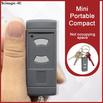 Hormann 40.685 mhz hsm4 hsm2 hse4 hse2 hs4 hs2 porta da garagem duplicador de controle remoto 40mhz botão cinza clone portão comando abridor