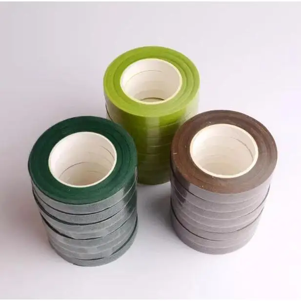 Green Floral Adhesive Tape Craft Paper Tape Twisted Rods Handmade Bouquet Accessories Deep Green Light Green Artistic T-Shirt