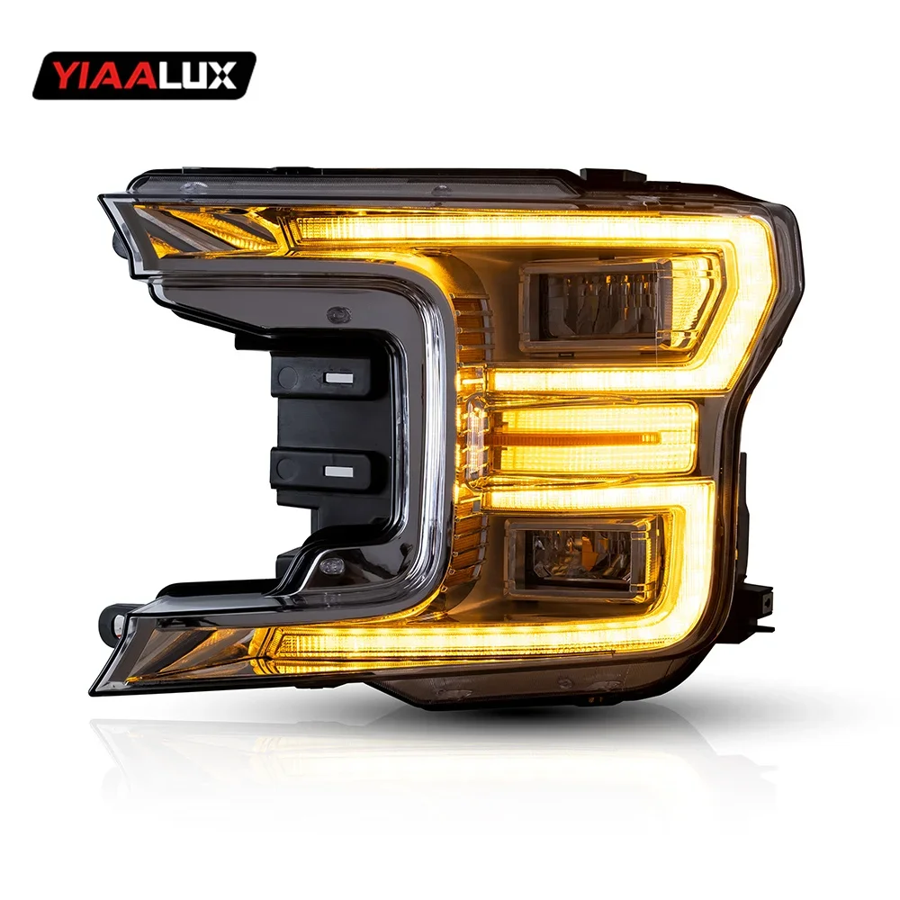 

Vland Factory High Performance Full LED Headlamp Assembly 2018 2019 With Sequential Turn Signal Head Lights For F150