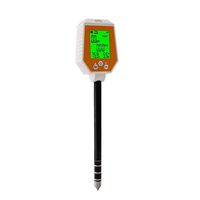 Multi-Function 6 in 1 Soil Tester 0-14pH Quickly Measure Soil pH Tester High Accuracy High Precision pH Analyzer Garden