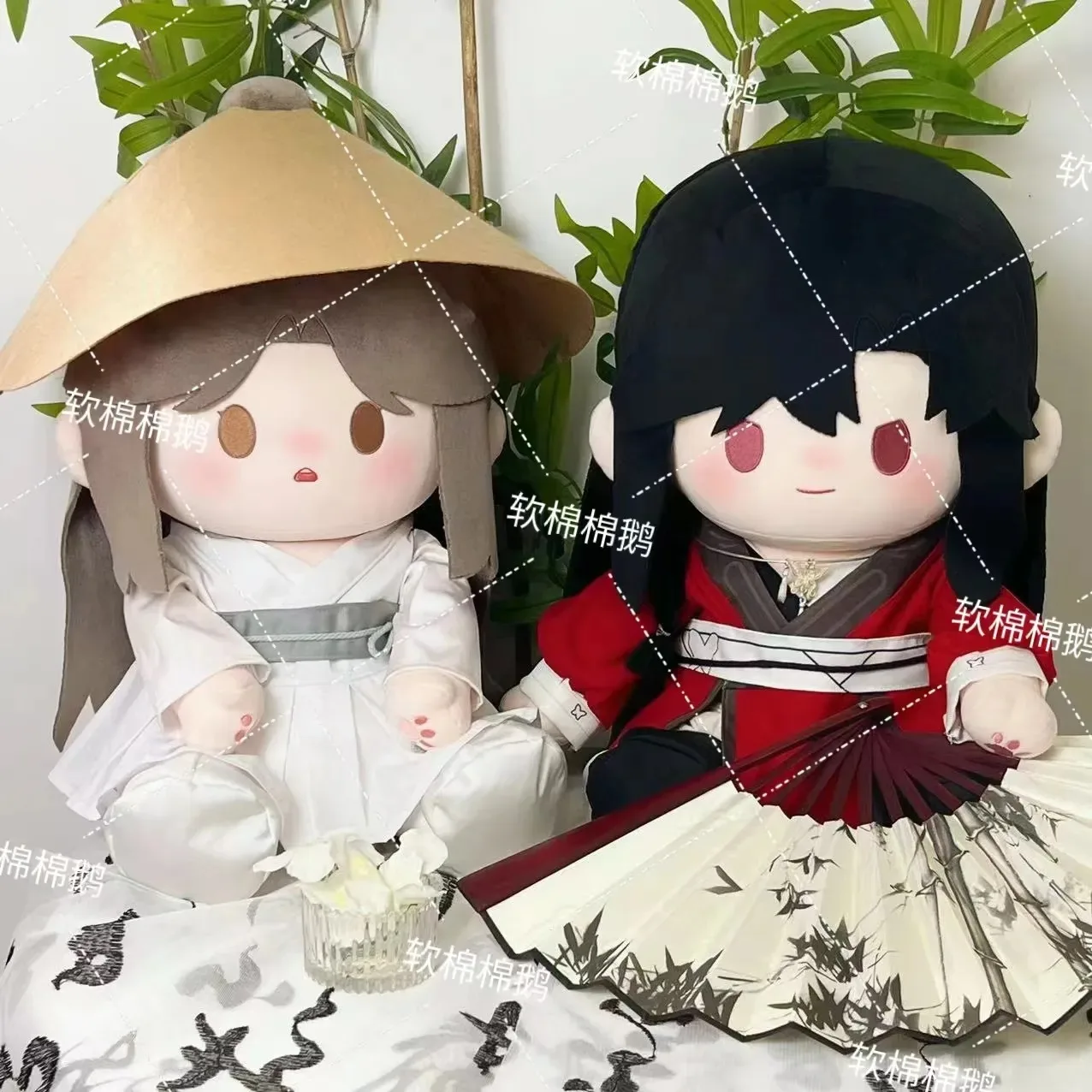 

Аниме Tian Guan Ci Fu TGCF Hua Cheng Xie Lian, 40 см, косплей, аниме, мягкое платье, одежда, меняющая одежду