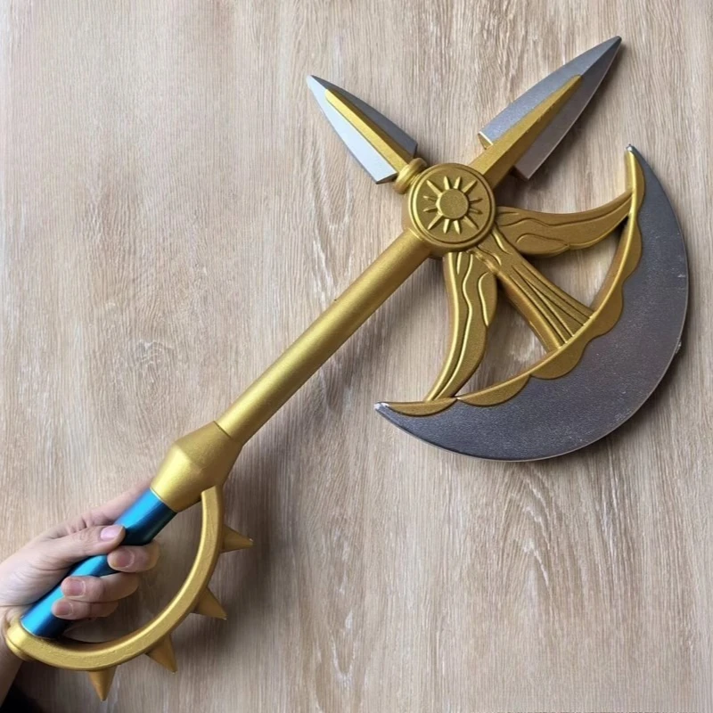 60 سنتيمتر تأثيري اكسسوارات أنيمي سبعة الخطايا المميتة Escanor الشمس توماهوك الإلهي الفأس ريتا بولي Prop الدعامة نموذج تأثيري حلي الدعائم نموذج