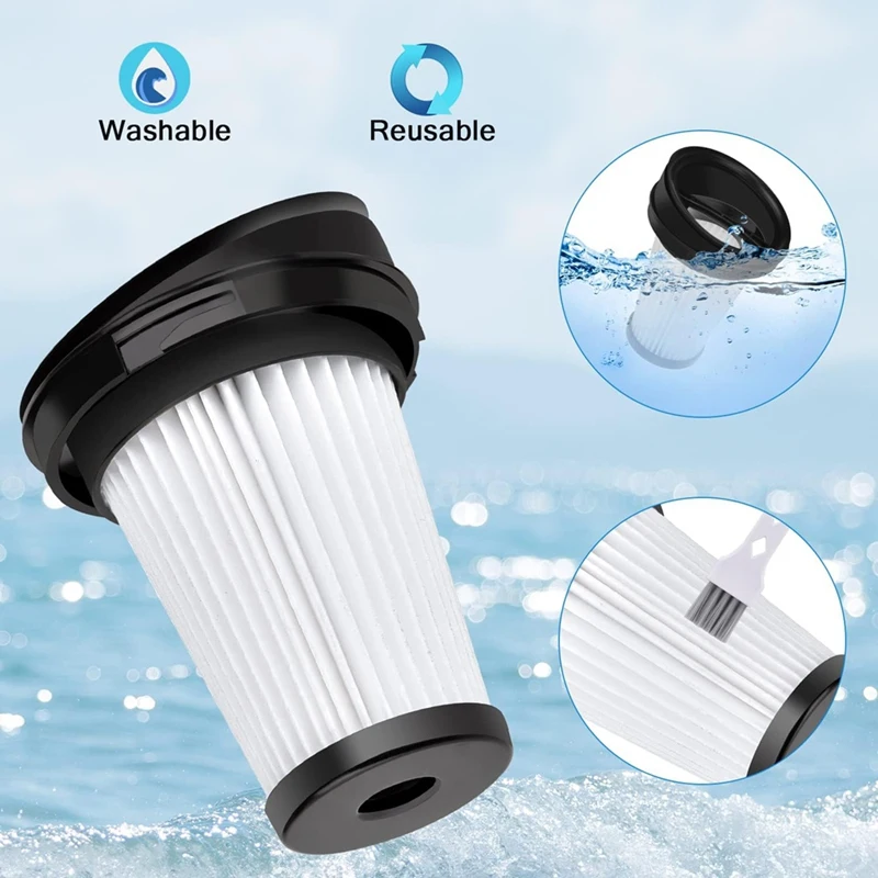 Panas! Filter pengganti untuk Grundig VCH9829 VCH9832 VCH9630 VCH9631 VCH9632 2 In 1 pembersih vakum nirkabel dan genggam