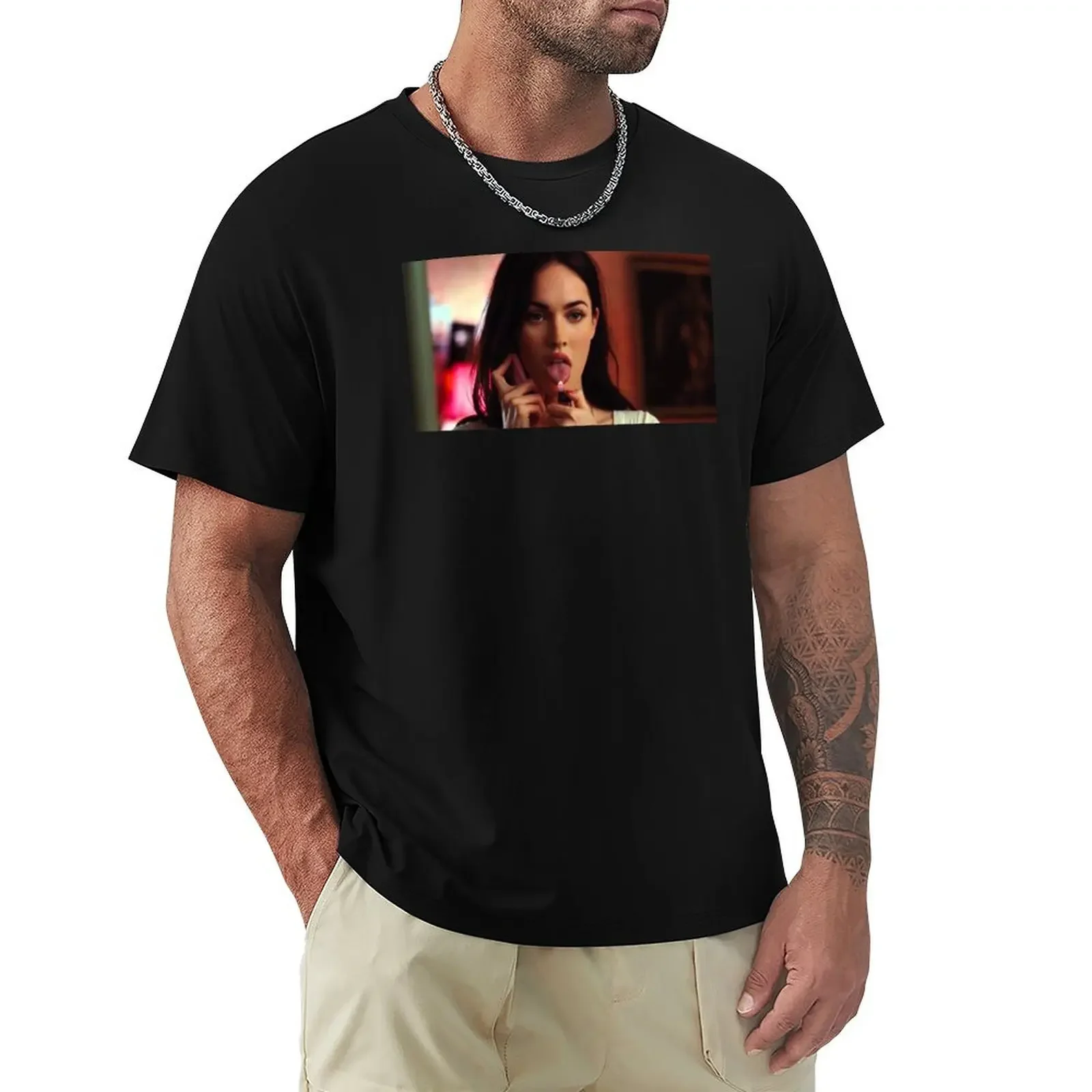 

jennifer's body sticker T-Shirt boys animal print plus sizes clothing for men