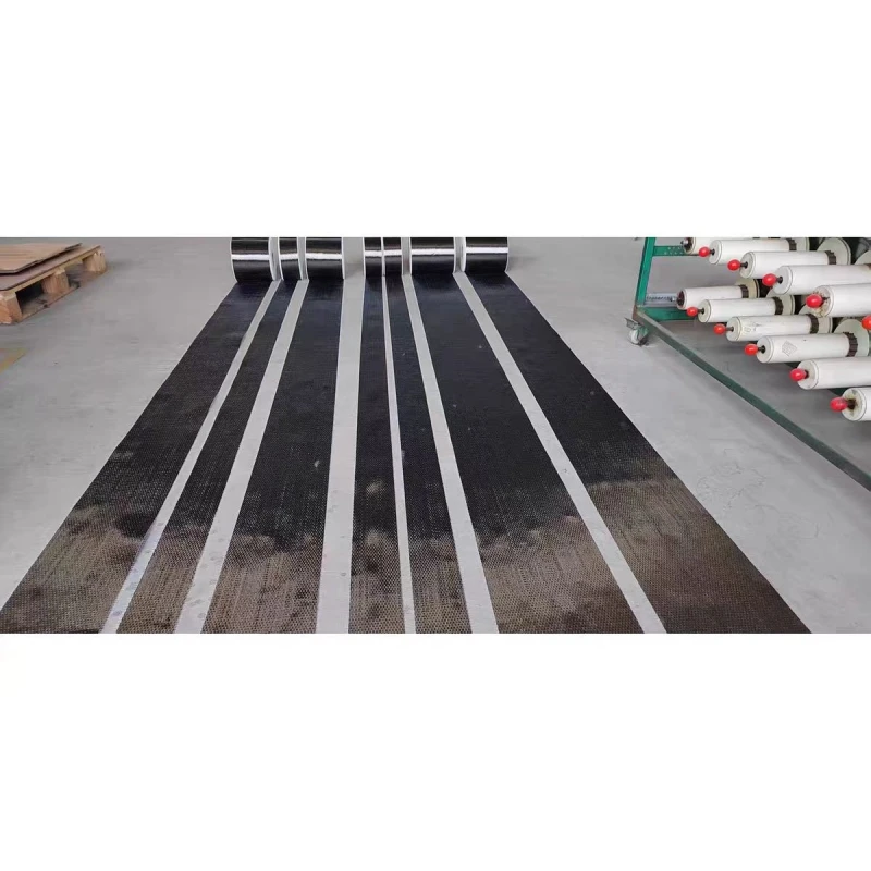 

12k 200gsm Carbon Fiber UD Uni-directional Cloth Fabric4"/10cm width High strength Repair Reinforce material,for construction