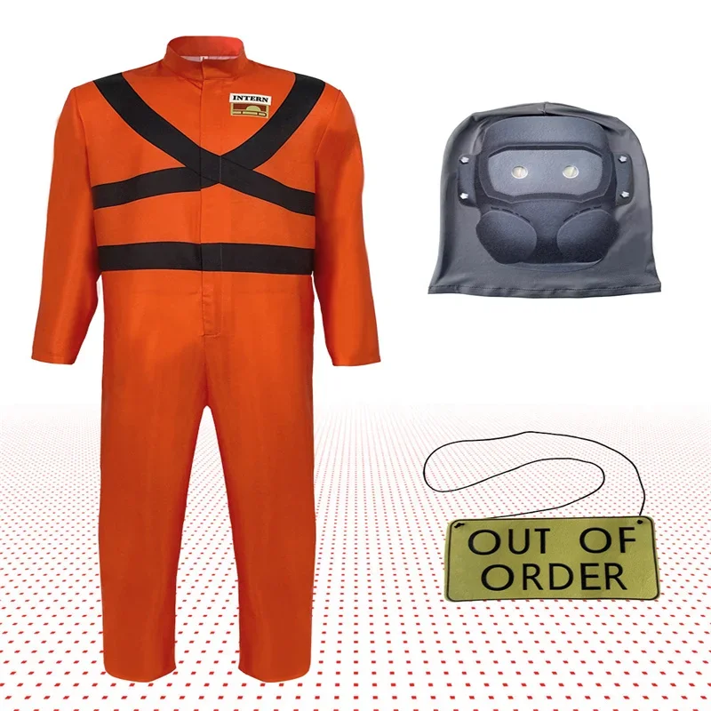 Traje de Cosplay Vermelho Letal Infantil, Trajes, Macacões, Máscara, Roupas, Interpretação, Roupa de Festa, Presente de Aniversário, Adultos, Crianças