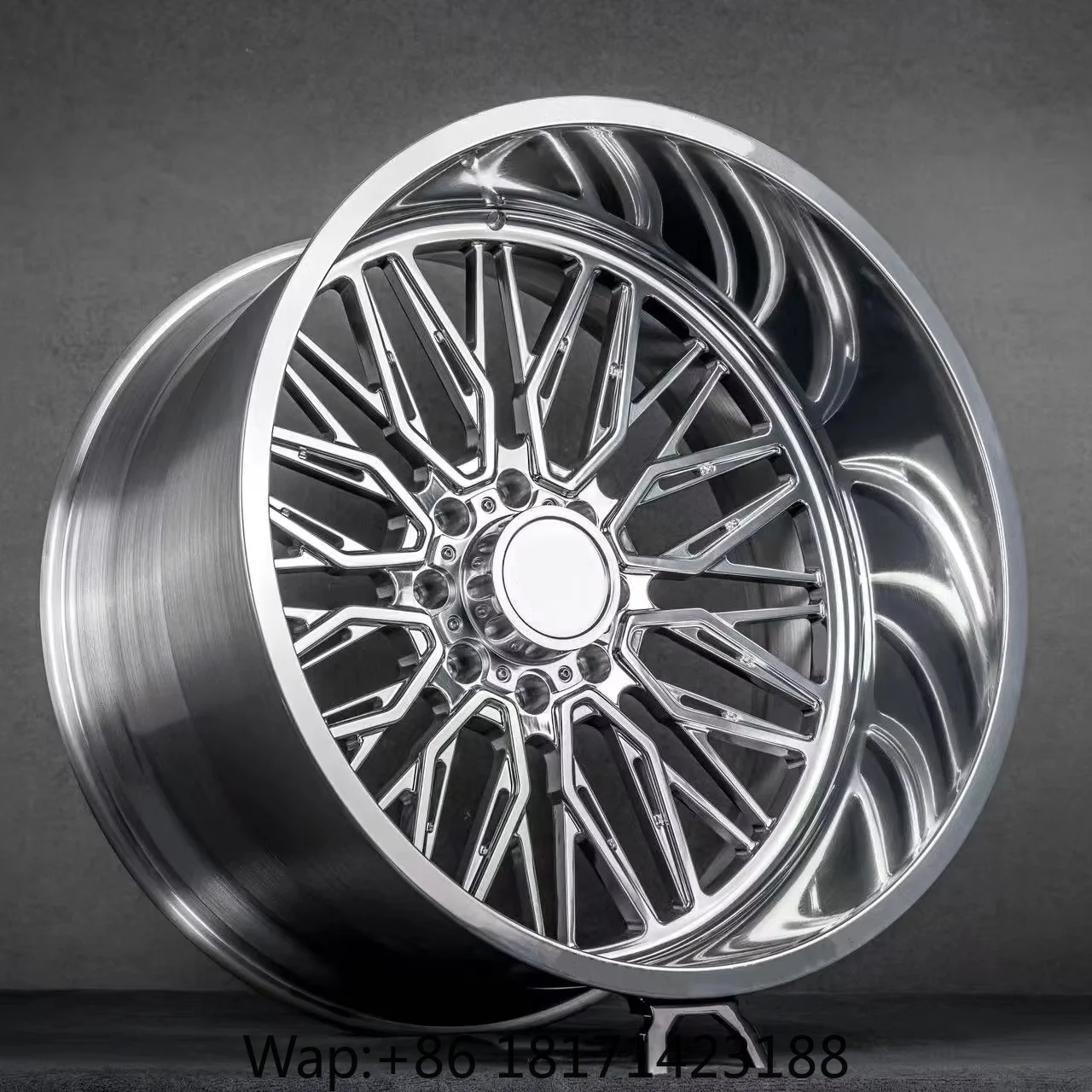 【Hot】Custom Polished 22X12 24X14 24X12 26X12 28X16 Inch 8x170 8x180 6x139.7 Alloy Forged Truck Wheel for GMC Sierra 1500 2500