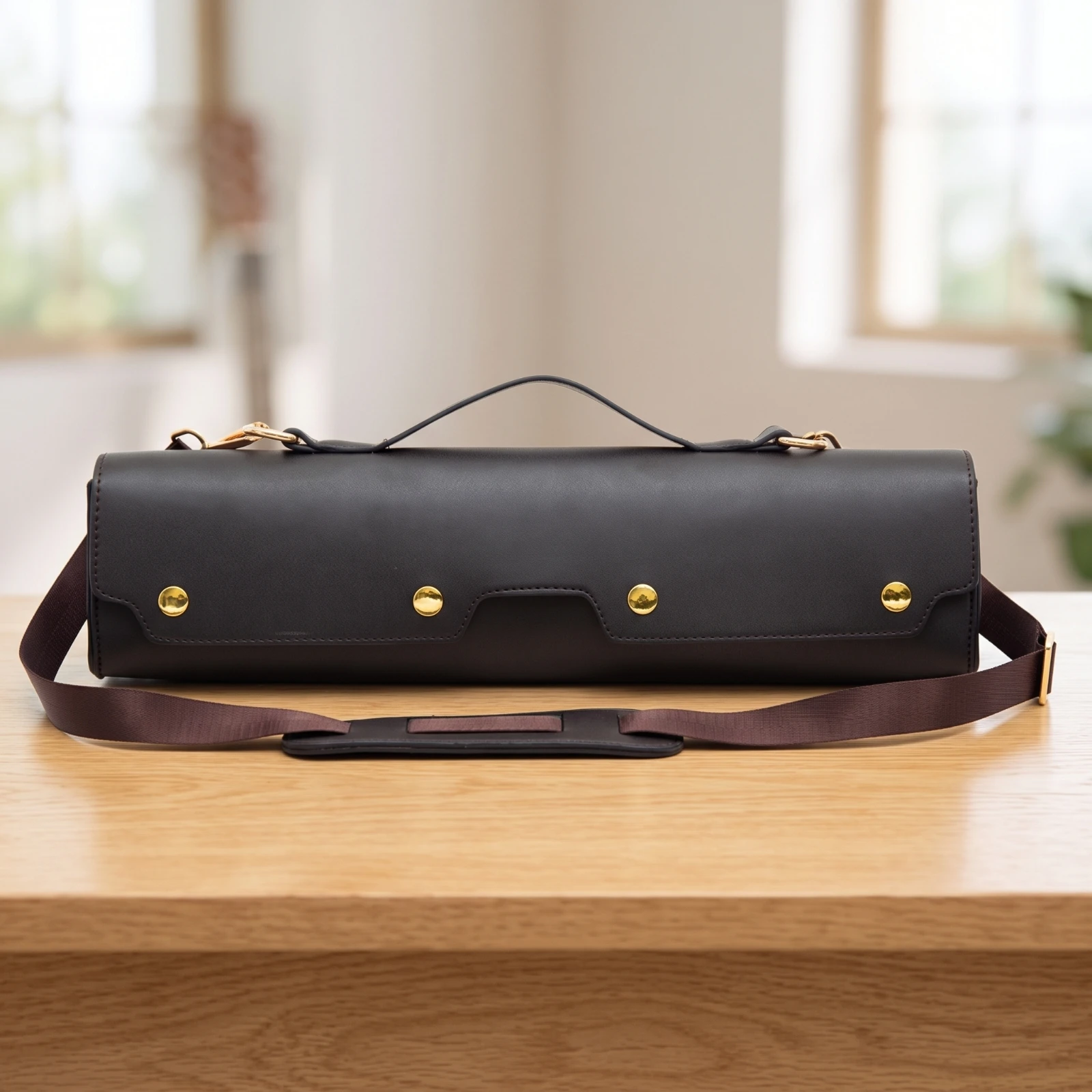 Flute Bag with Shoulder Strap Slim Flute Bag Portable Long-Lasting for Flutists, Lessons, Rehearsals